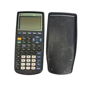 Texas Instruments TI-83 Plus Graphing Calculator w/ Cover - Tested‎ and Working
